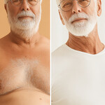 before and after image of person who lost weight
